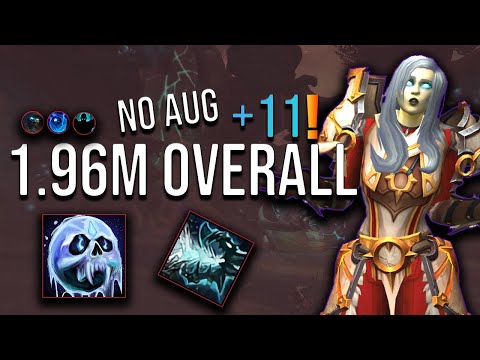 +11 Mists of Tirna Scithe Frost DK 1.96M Overall [No Aug] M+ POV | 11.0 & 11.0.2 (S1 TWW)