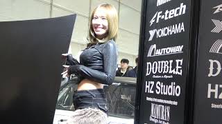 東京オートサロン2025 尾林ファクトリーブース 立花未来 コンパニオン 4K