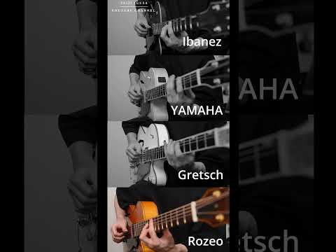 Ibanez vs. Gretsch vs. Yamaha vs. Rozeo
