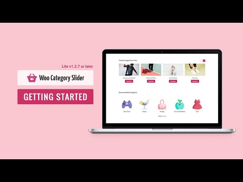 WooCommerce Category Slider - Getting Started