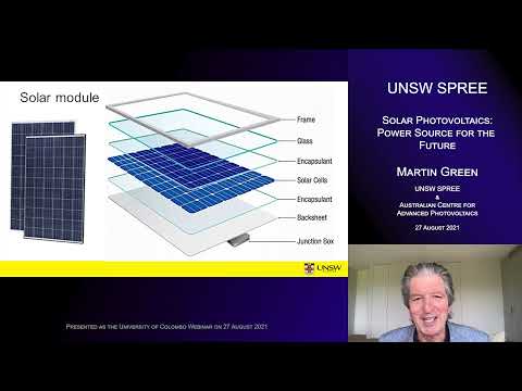 UNSW SPREE 202108-27 Martin Green -  PV Source for the Future