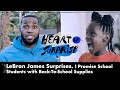 LeBron James Surprises I Promies School Student | Heart of Surprise