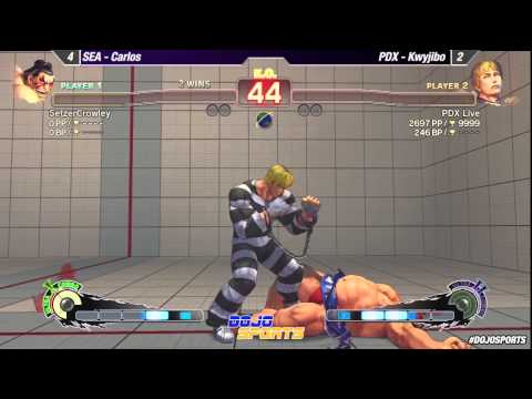 DojosporstW3 AE2012 - SEA vs BBG - 07 - Carlos vs Kwyjibo