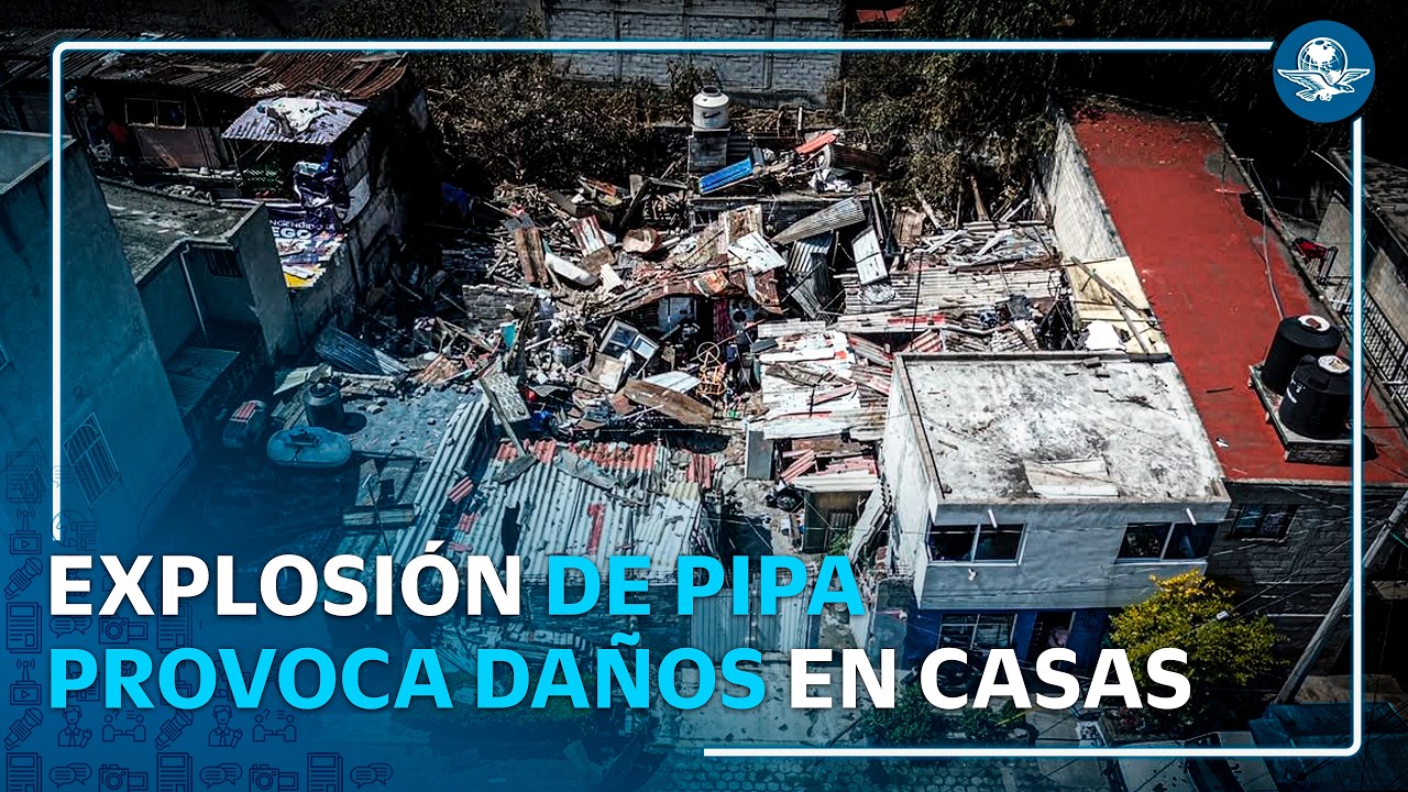 Explosión en gasera de Coacalco deja un lesionado y más de 200 evacuados