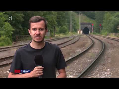 Najdlhší železničný tunel na Slovensku 29. 7. 2025 #tunel #zsr #vlaky