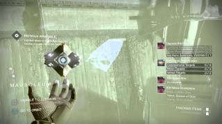 Destiny The dreadnought patrol weird area with a chest and 3 immortal  thrall