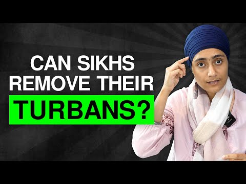 Can Sikhs remove their Turban?