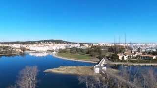 preview picture of video 'drone Bebop ile loisir Cap d Agde vue mer fort brescou'