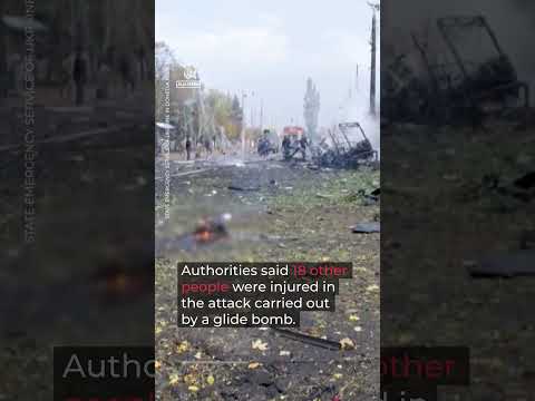 Dozens killed in Russian strike on civilian buses in eastern Ukraine