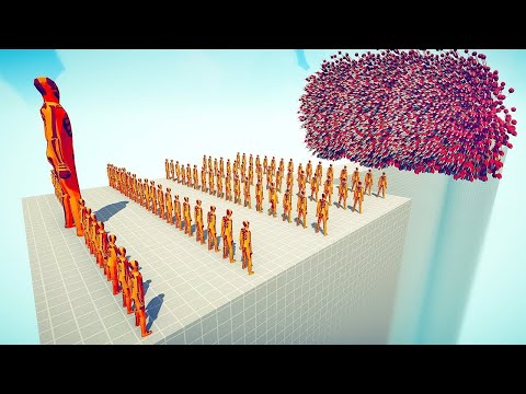 TITANS ARMY vs EVERY GOD - Totally Accurate Battle Simulator TABS