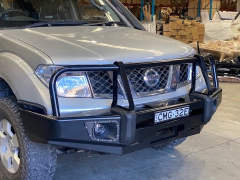 Installation Guide Nissan Navara D40 Bullbar Thai / (Spain Diesel Up to 2011 Only)