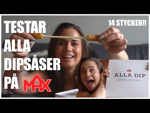 MÄSTERKOCKEN TESTAR ALLA DIPSÅSER PÅ MAX