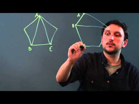 How Many Triangles Are in a Fully Connected Pentagon?