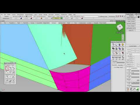 Autodesk Alias A4 19a Four Corners CLASS-A MODELING TUTORIALS