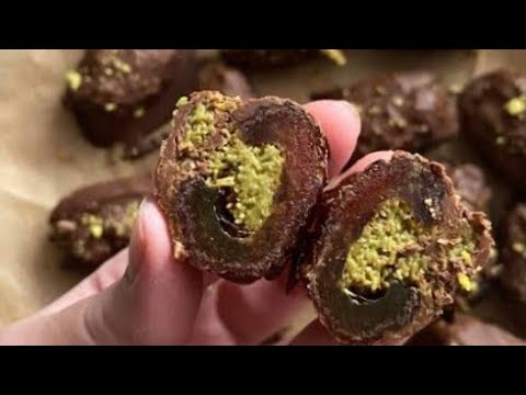 Dubai Chocolate Dates,Recipe by Mahrukh Food Court.