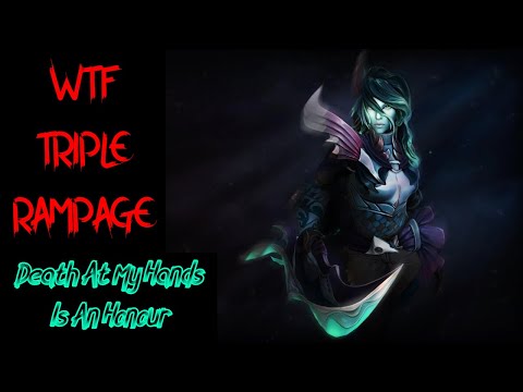 [WTF DOTA] PHANTOM ASSASSIN 35 KILLS TRIPLE RAMPAGE [ROAD TO ANCIENT]