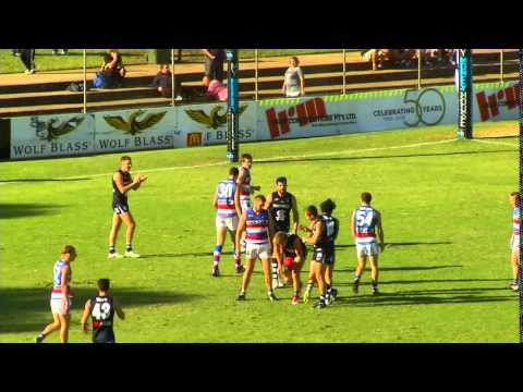 South Adelaide's Sam Overall Takes a Screamer Against Central