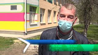 У школі в Пархомівці з’явився новий дах та яскравий фасад