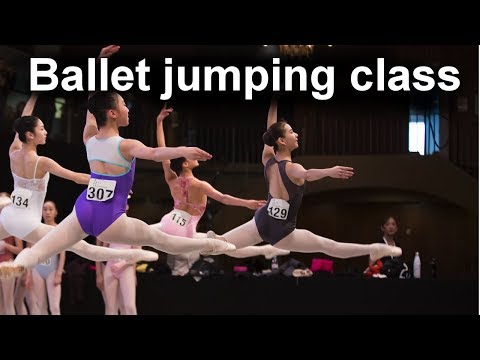 Ballet class: jumps (2018 Prix de Lausanne)