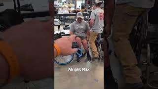 Wheelchair Golf Champion's Factory Visit — Full Breakdown & Transcript