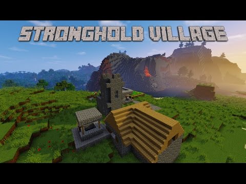 Cool Village Stronghold - Minecraft Seeds