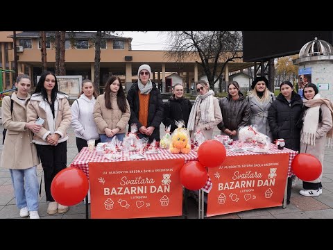 Učenici i nastavnici MSŠ Srebrenik humanitarnim bazarom obilježili Međunarodni dan volontera