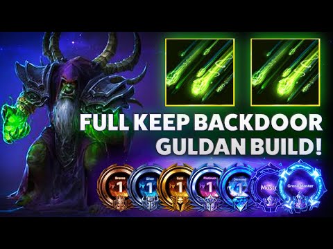 Guldan Rain of Destruction - FULL KEEP BACKDOOR GULDAN BUILD! - B2GM Season 7(Diamond 1)