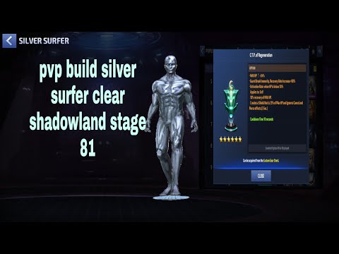 Silver surfer clear shadownland stage 81 - marvel future fight