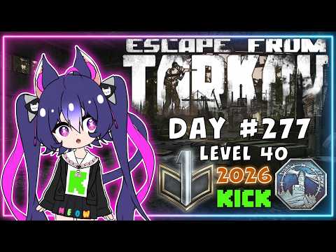 Escape from Tarkov | Prestige 1 | Level 40 PvP Solo | SVDS VTuber | Day 277 thumbnail
