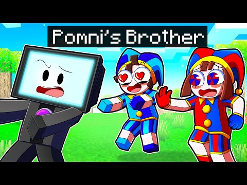OMG! Meeting Pomni's Brother in Minecraft!
