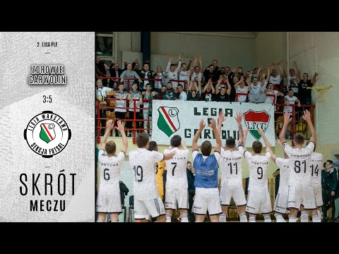 [2. LIGA PLF] ZDROWIE GARWOLIN – LEGIA WARSZAWA FUTSAL [3-5] - [SKRÓT MECZU]