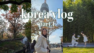 korea vlog pt 1 | Gangnam, shopping, pre-wedding photoshoot