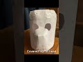 How I made my first paper fursuit head #paperfursuit