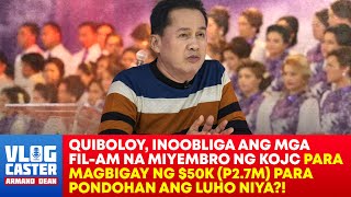 Quiboloy, nagsusuot ng P11M halaga ng relo na galing sa Dugo at Pawis ng KOJC Members?!