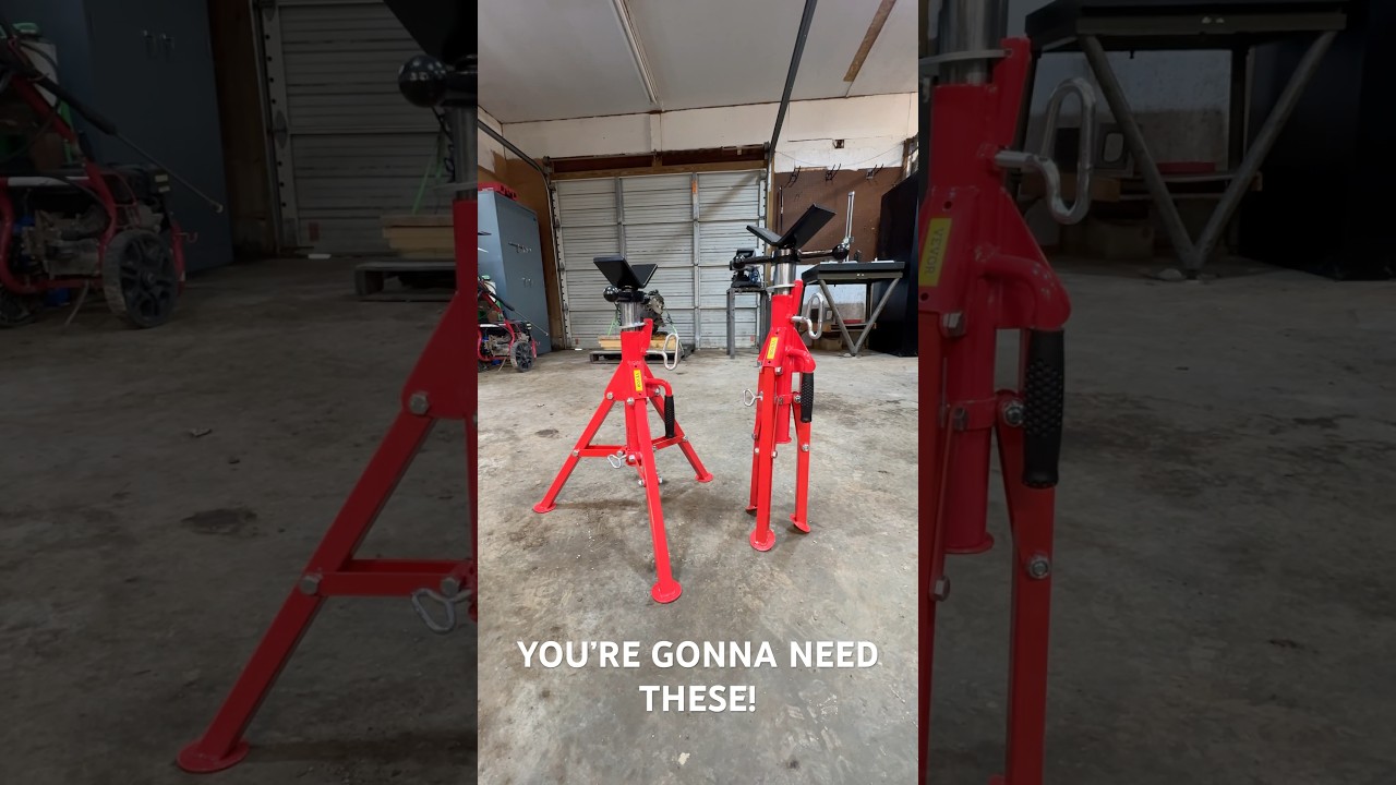 Best bang for your buck pipe stands #vevor #amazon #tools #fabrication #craftsman #tektontools #tool