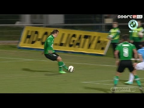 Marco Caneira öngólja az MVM-Paks - Videoton mérkőzésen