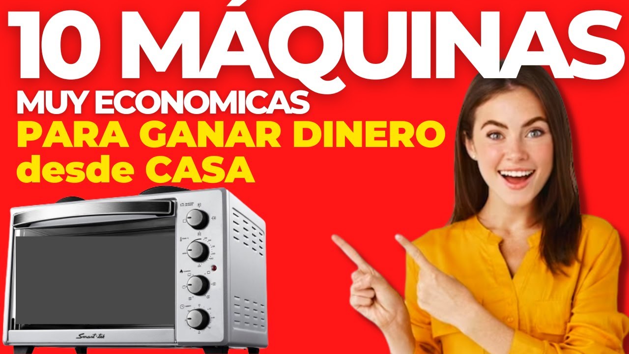 ✅ MAQUINAS para GANAR DINERO desde CASA (2024)