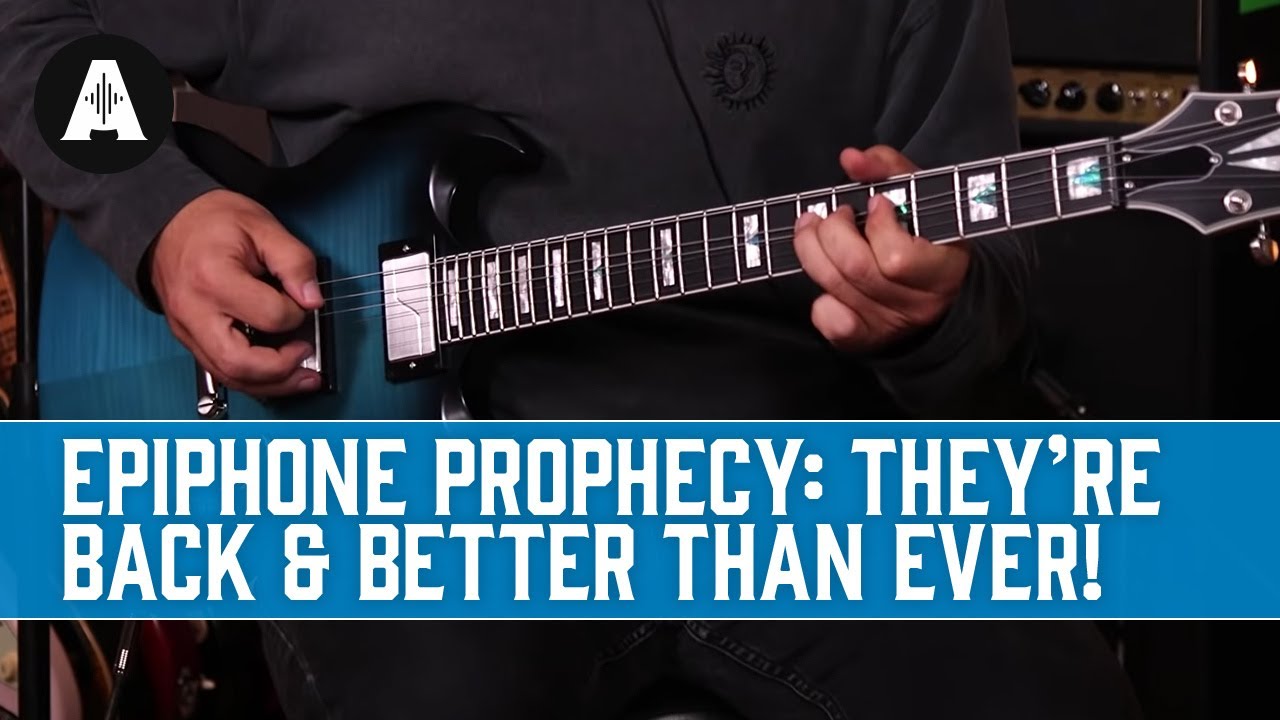 Epiphoneâ€™s Long-Awaited Prophecy Guitars are Back & Better than Ever! - YouTube