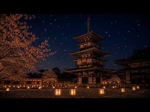 Sounds of the Journey Episode 056 — Yakushi-ji Nocturne (Jazz Vibraphone) | Nara ambient BGM