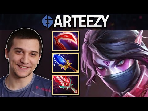 EG.ARTEEZY TEMPLAR ASSASSIN WITH DESO-AGHANIMS - DOTA 2 7.27 GAMEPLAY
