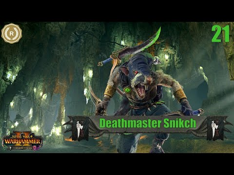 SKELETON SMASH! Total War: Warhammer 2 - Deathmaster Snikch - Clan Eshin Vortex Campaign #21