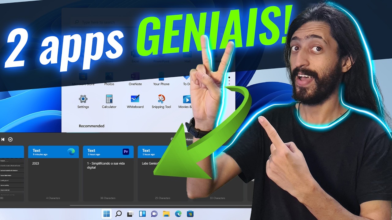 Esse 2 APPS GENIAIS mudam a forma de trabalhar no Windows PRA MELHOR!!