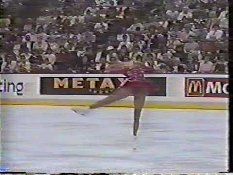 Caryn Kadavy USA - 1987 World Figure Skating Championships Free Skate