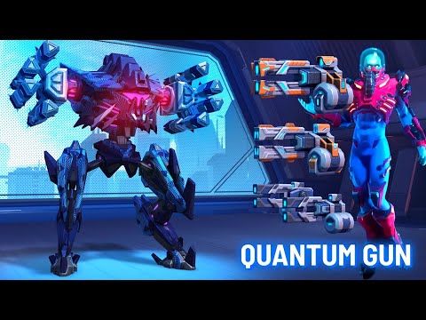 Hemlock Helix Rack 12 - Strange Matter Event NEW Quantum Gun - Mech Arena