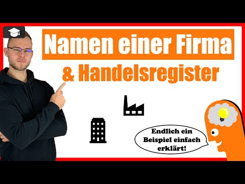 Company names - Company & Commercial Register explained