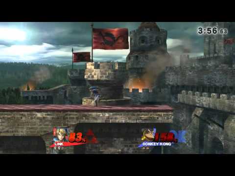 Smash 4 - Link Vs. DK (For Glory 1/11/2016)