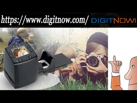DIGITNOW!  Negative Film & Slide Scanner Convert Negative Slide to Digital JPGs And Save to SD Card