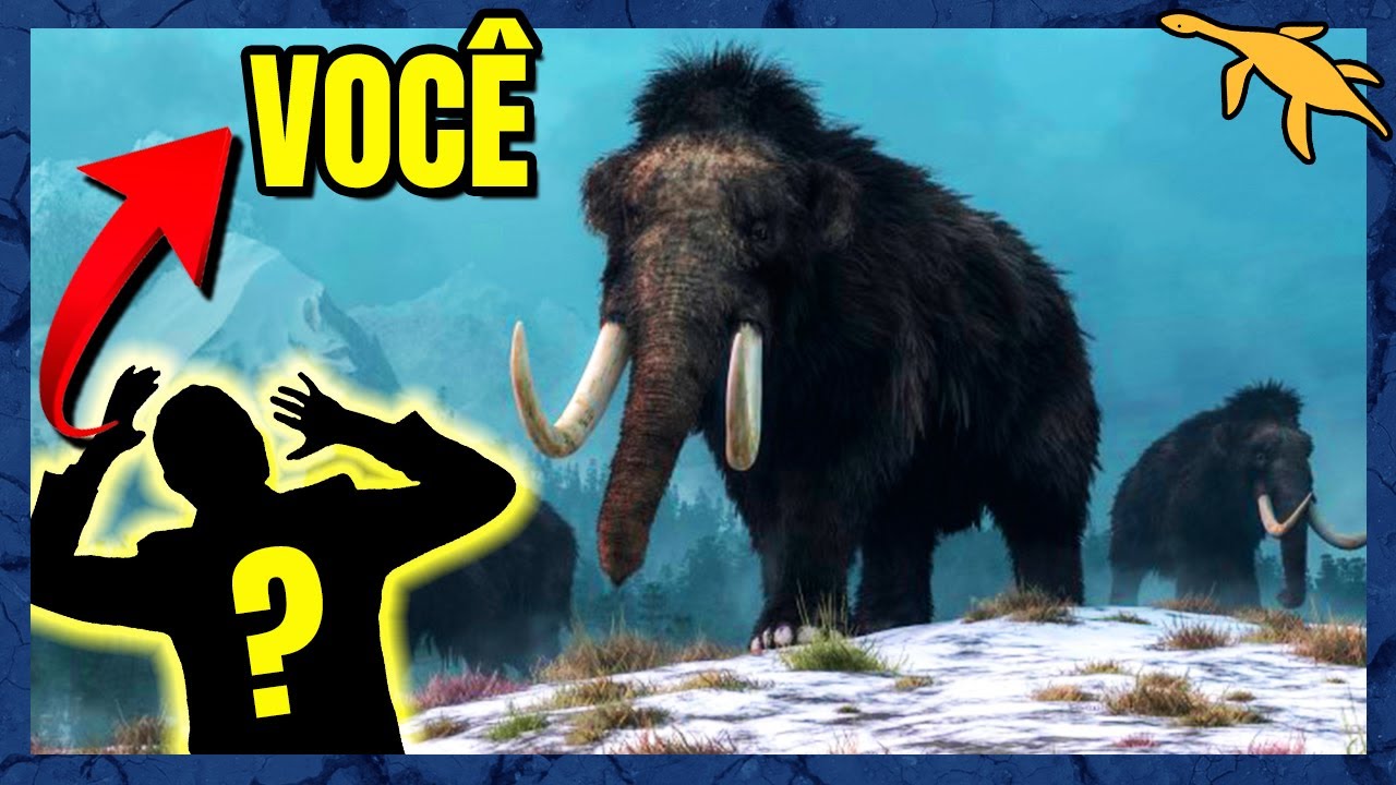 Você SOBREVIVERIA na ERA do GELO?