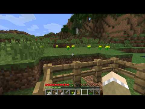Minecraft for Kids - Tutorial - How to Make a Small Farm Ep 003