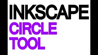Inkscape Tutorial - Ellipses / Circles / Arcs